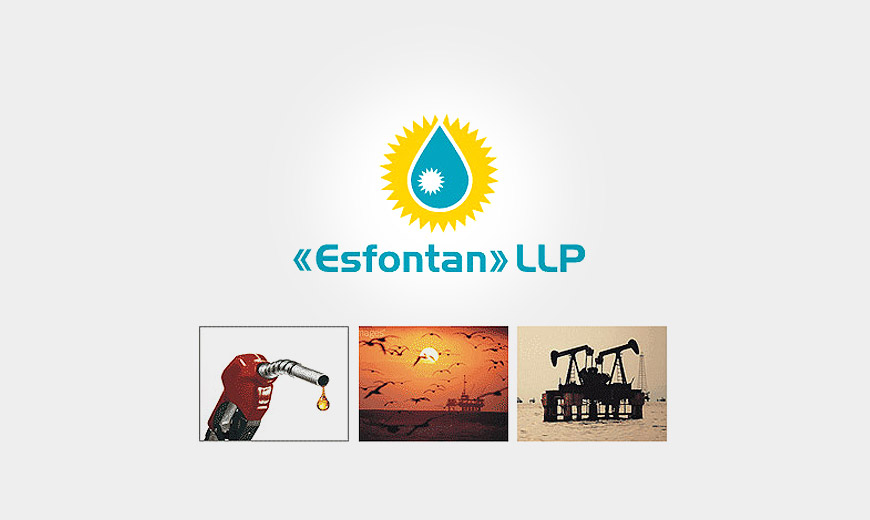 vi手册-哈萨克斯坦ESFONTAN石油企业VI设计之公司LOGO设计及图形寓意