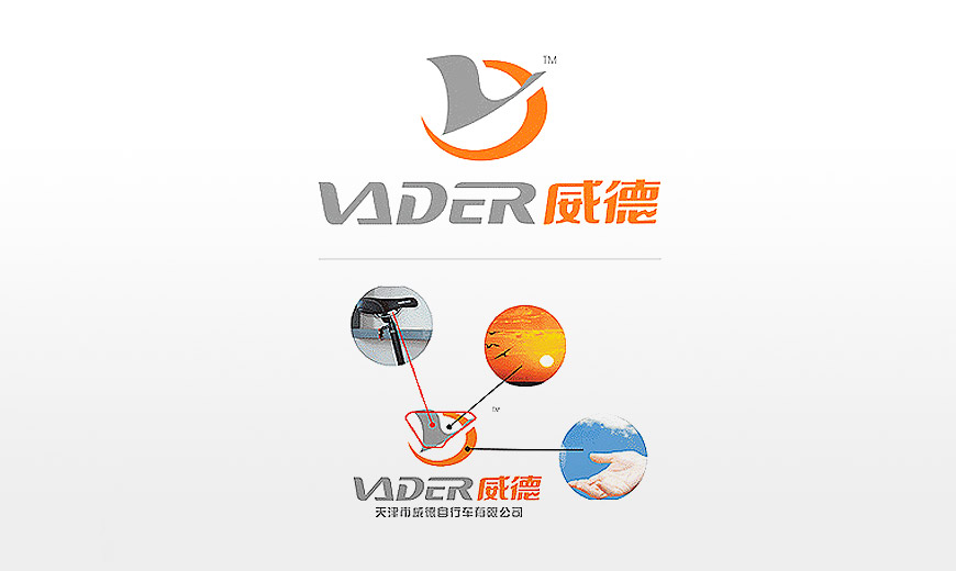 VI手册-天津市威德自行车制造公司LOGO设计