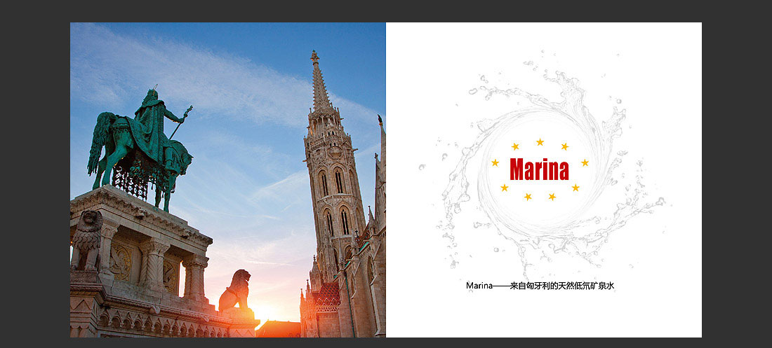 玛丽娜产品宣传册_国外水品牌画册-3