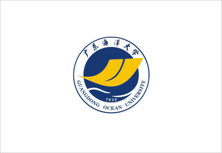 广东海洋大学校徽设计具象与抽象完美结合-1