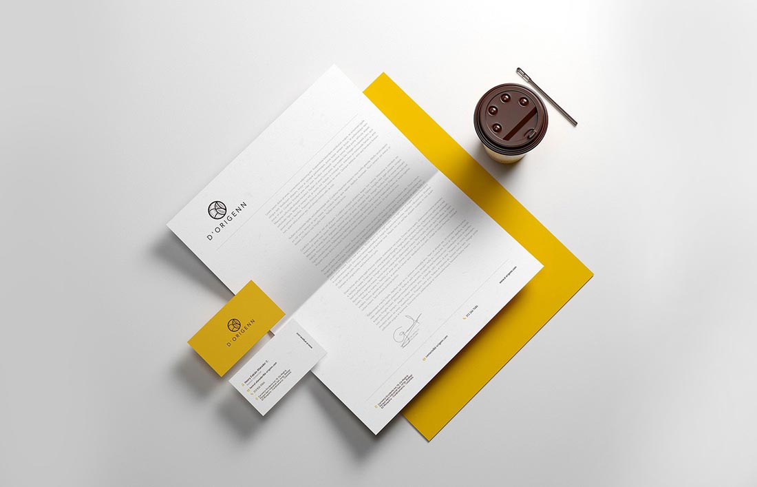 上海德伦特咖啡品牌标志设计-3