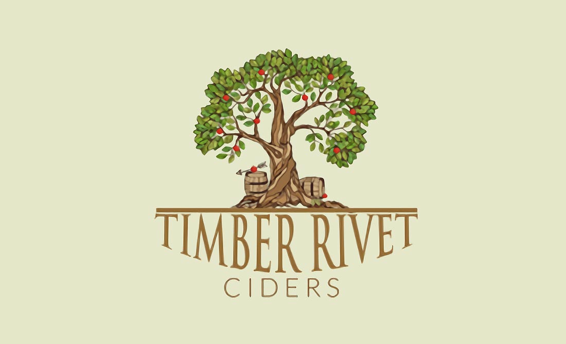 杭州TIMBER RIVET果酒LOGO设计-1