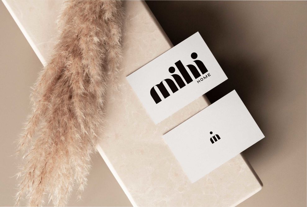 编辑点评Mihi Home健康品牌标志设计